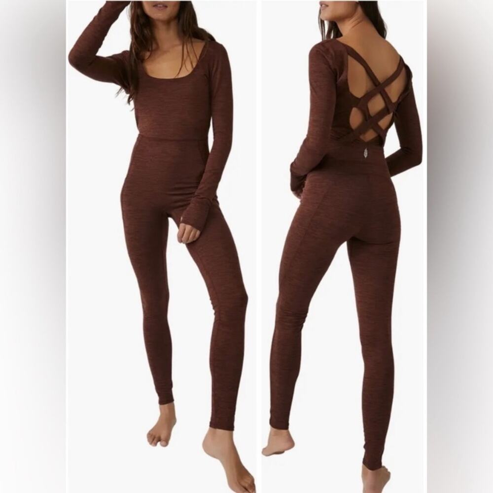 NWT Free People‎ Relieve Cross Back Jumpsuit XS